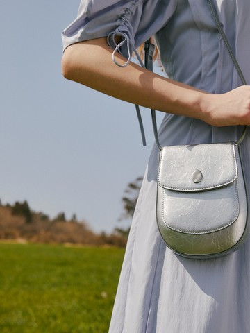 Kadel Cross Saddle Bag_Silver