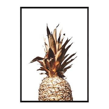 金金有鳳又來梨 NS 黑色 梨子裝飾畫  40 x 30cm