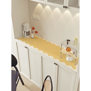 鞋柜墊子pvc皮革免洗桌布玄關柜墊茶幾長方形電視柜桌墊臺布防水