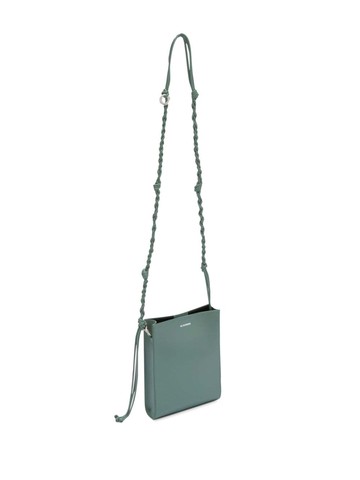 Jil Sander - Tangle Rings leather crossbody bag - women - Calf Leather - One Size - Green