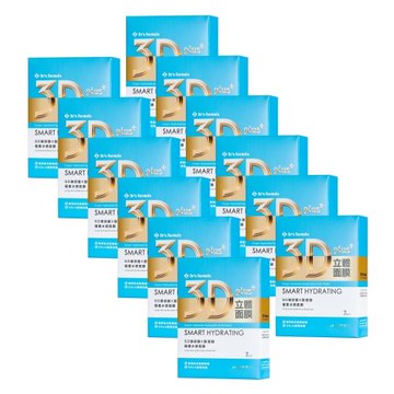 台塑生醫Dr’s Formula 3D立體極度水感面膜(7片/盒)*12盒入