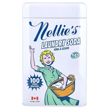 Nellie's, 洗衣粉，100 份，3.3 磅（1.5 千克）