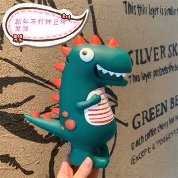 防摔可愛恐龍存錢罐創意兒童卡通儲蓄罐網紅桌面裝飾擺件生日禮物