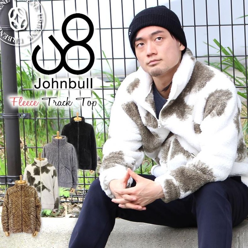 ジョンブル メンズ JOHNBULL フリース トラックトップジャケット