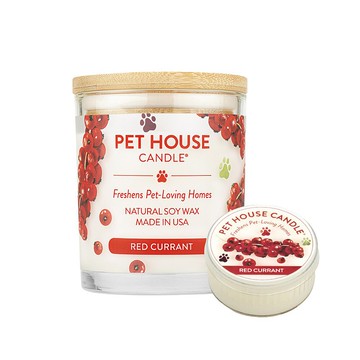 【美國PET HOUSE】室內除臭寵物香氛蠟燭-紅醋栗