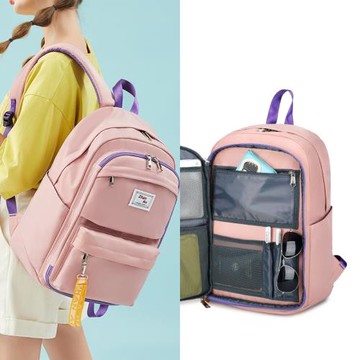 2024新款小學生書包女生三到六年級兒童女孩書包大容量初中雙肩包