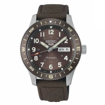 SEIKO 精工 5 Spodrts Field Serie 時尚軍裝風格機械錶-男錶(HDB009K1)41mm SK008