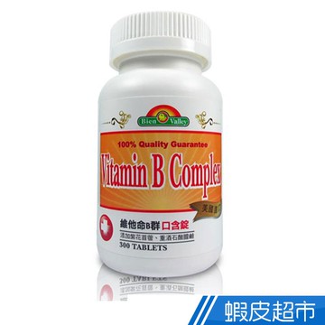 美國培恩維生素b群口含錠300粒 瓶橘子口味維他命b群重酒石膽鹼肌醇紫花苜蓿原廠供貨現貨蝦皮直送