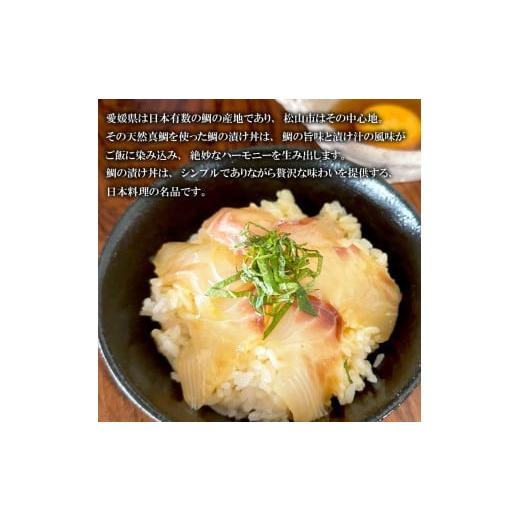 ふるさと納税 愛媛県 松山市 （天然真鯛 漬け丼セット 50g × 10パック 鯛めし 宇和島 風 冷凍 鯛 小分け 漬け丼 鯛 国産 鯛 使用 漬け丼 海鮮丼 …