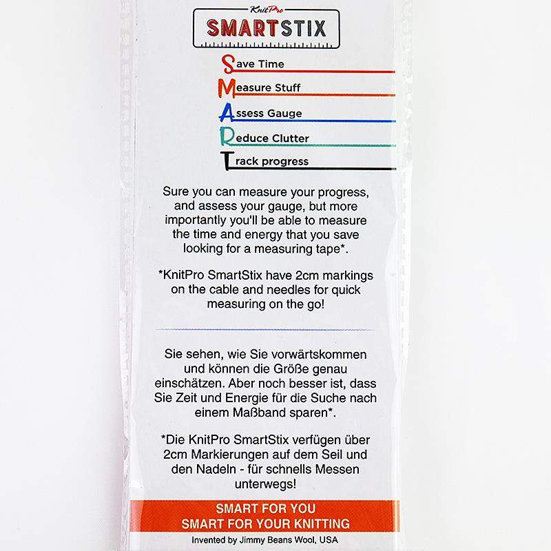 Smart Stix 5本針 20cm 3.50mm ニットプロ 42027 編み物 棒針