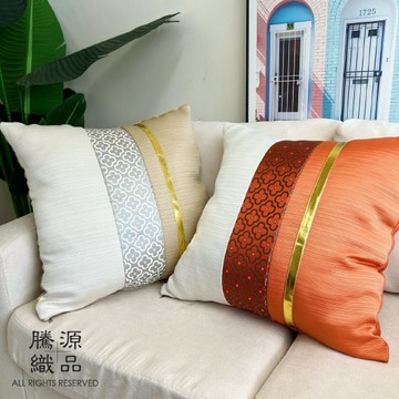 【騰源織品｜24hr出貨】緞面花朵系列抱枕套 | 共3款 | 45x45