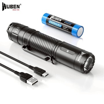 Wuben C3 1200流明 179米 平價強光手電筒