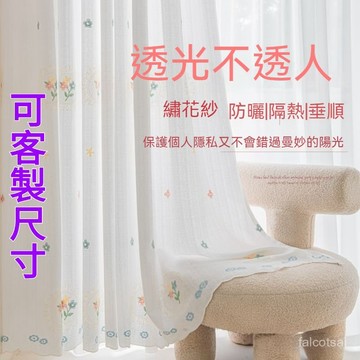 免打孔紗簾透光不透窗 窗紗 蕾絲窗簾紗 門簾 窗紗簾 透光門簾 窗簾魔鬼氈窗紗 遮醜簾 裝飾窗簾 隔簾 窗簾紗 穿桿窗紗