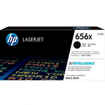 【領券滿額折200】  HP 656X 黑色原廠高容量碳粉匣 (CF460X) 適用M652/M681/M682