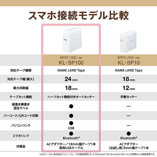 カシオ ネームランド i-ma（イーマ）クラフトテープ特別セット KL-SP100SET 1セット（本体＋クラフトテープ2種）