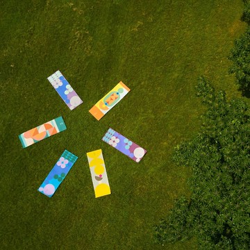 新品預購 _ 經典幾何設計瑜伽墊 (6mm)