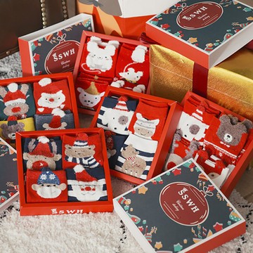 【CS22】北歐森林冬季造型中筒襪套組