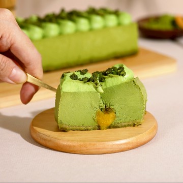 【七見櫻堂】抹茶香柚醬糜冰起司蛋糕 Cheese Terrine🎂お誕生日おめでとう