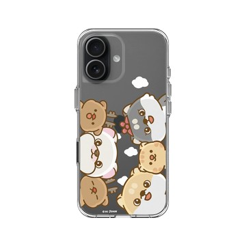 iPhone 17 Clear Case（相機按鈕） 透明 - 嗨小強 Hi John - Peekaboo