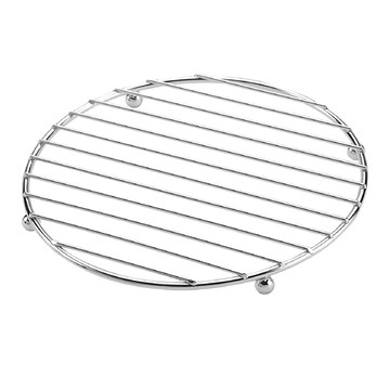 DAY&DAY 日日家居 隔熱墊-大 #304 不鏽鋼材質 Ø205MM ST3006L  銀色  1個