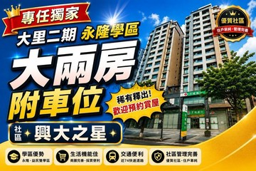 大里二期永隆學區大兩房附車位｜台中市大里區大明路