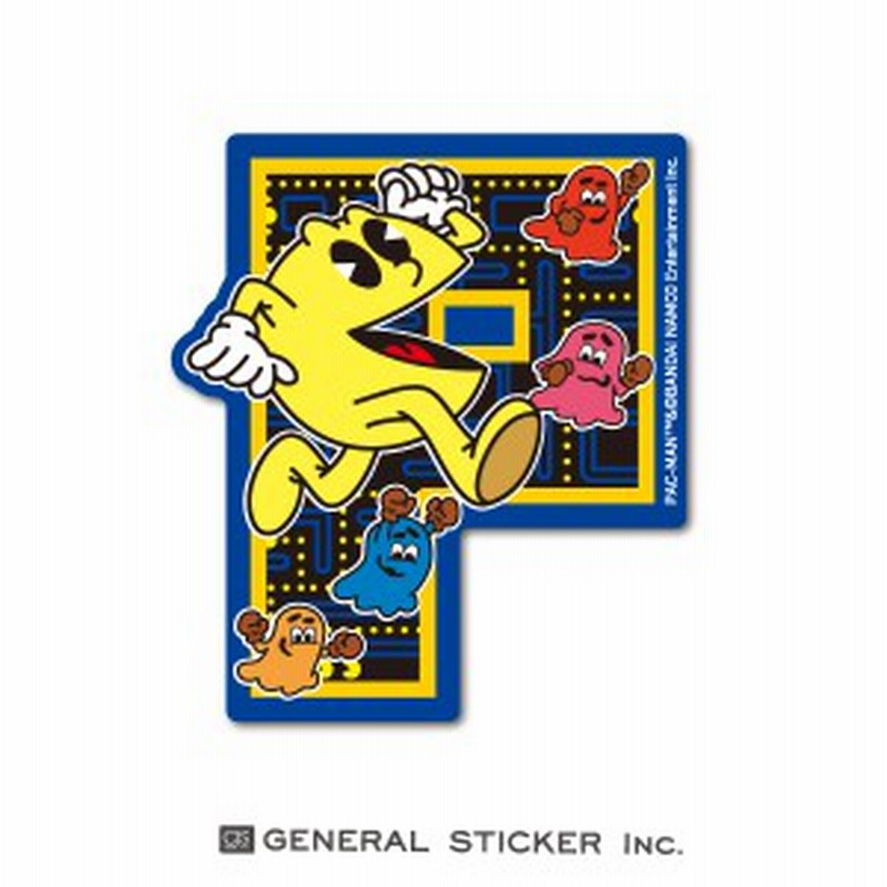パックマン P ステッカー イラスト レトロ ダイカット ゲーム キャラクター Pac Man ライセンス商品 Lcs1066 Gs グッズ 通販 Lineポイント最大1 0 Get Lineショッピング