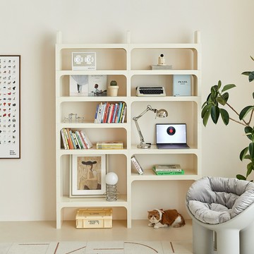 免運 可開票 北歐創意中古書架自由組合書櫃家用落地式網紅ins多層收納置物架 快速出貨DDD1111