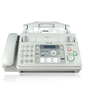 全新松下傳真機中文顯示升級版普通A4紙復印電話一體機Y25Y公司貨