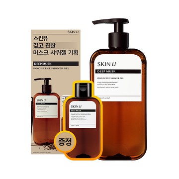[April OY PICK] Skin U INNO:SCENT (Shower Gel / Scrub Wash) Deep Musk Shower Gel 150g Special Set [Choose 1]