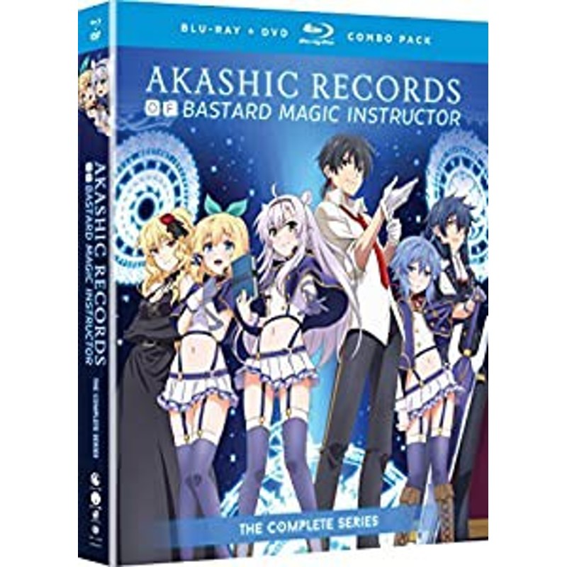 中古品)　全12話)(　Of　Instructor　Blu-Ray/DVD(ロクでなし魔術講師と禁忌教典　Magic　Bastard　Record　Akashic　LINEショッピング