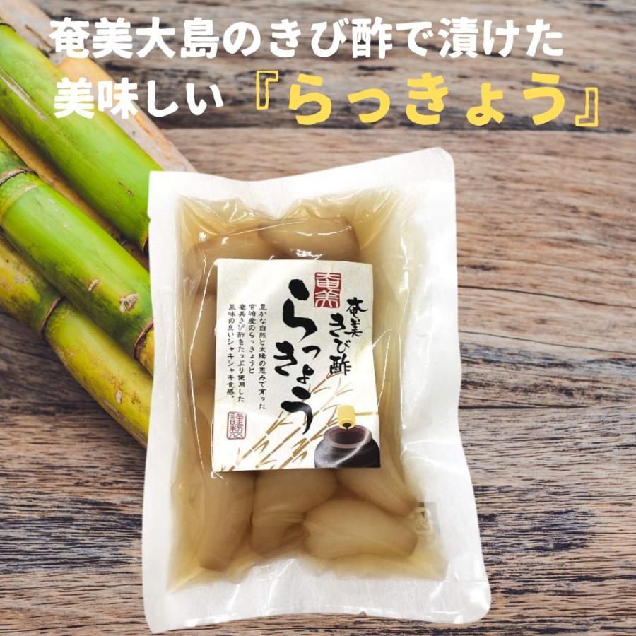 奄美きび酢 らっきょう 90g×3個セット 国産 無添加