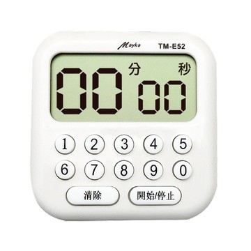 明家Mayka 大音量大螢幕電子計時器 TM-E52 可吸 可立 可吊掛