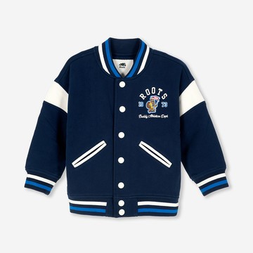 Roots 小童-BUDDY VARSITY 外套 (深藍色)