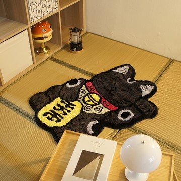 香港 RAW EMOTIONS 千万兩招財貓地毯 - S號90x65cm