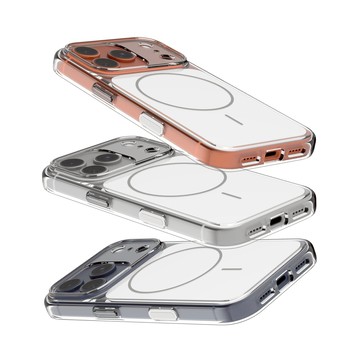 OI 方芯亮透防摔殼｜磁吸式 iPhone 17 Pro / Pro Max 17 Pro Max｜透明