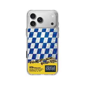 iPhone 17 Pro Max Clear Case（相機按鈕） 透明 - Oracle Red Bull Racing - Forever Rebl