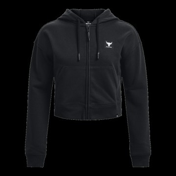 【UNDER ARMOUR】UA 女 Pjt Rock Hwt Terry 連帽外套 1377446-001