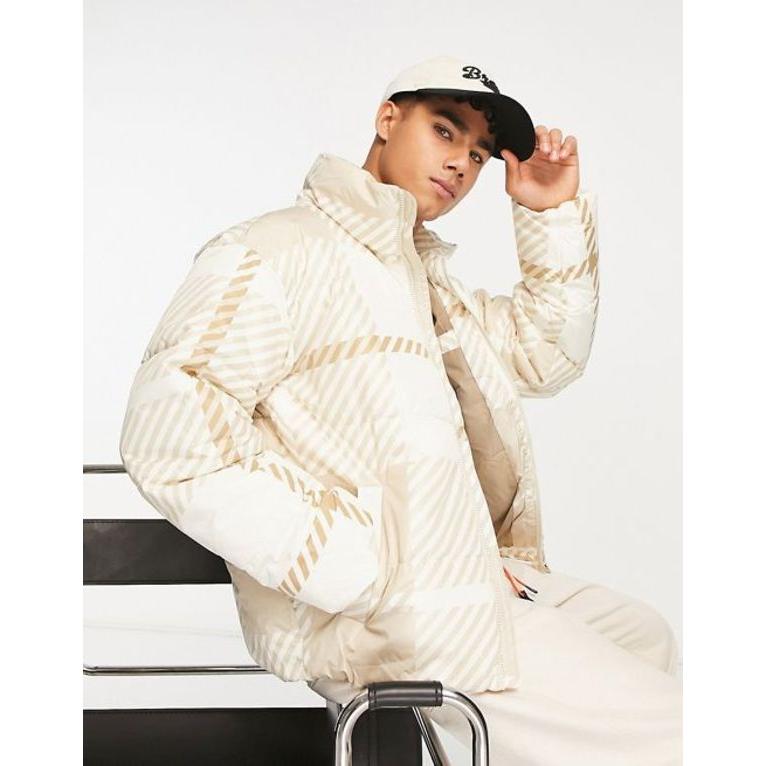 クーポン利用で2750円送料無料 オンリーアンドサンズ メンズ ジャケット・ブルゾン アウター Only  Sons cord puffer  vest in beige 通販