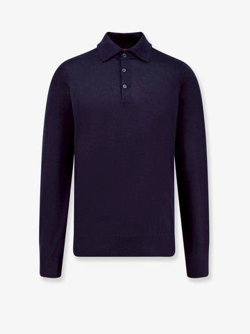 Cashmere and cotton polo shirt - BRUNELLO CUCINELLI - gender_Man