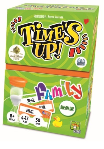 『高雄龐奇桌遊』時間到 家庭版 Times up! Family 繁體中文版 正版桌上遊戲專賣店