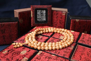 精品太行崖柏念珠 12mm 108顆 瘤疤 木珠 有香味木頭 崖柏佛珠