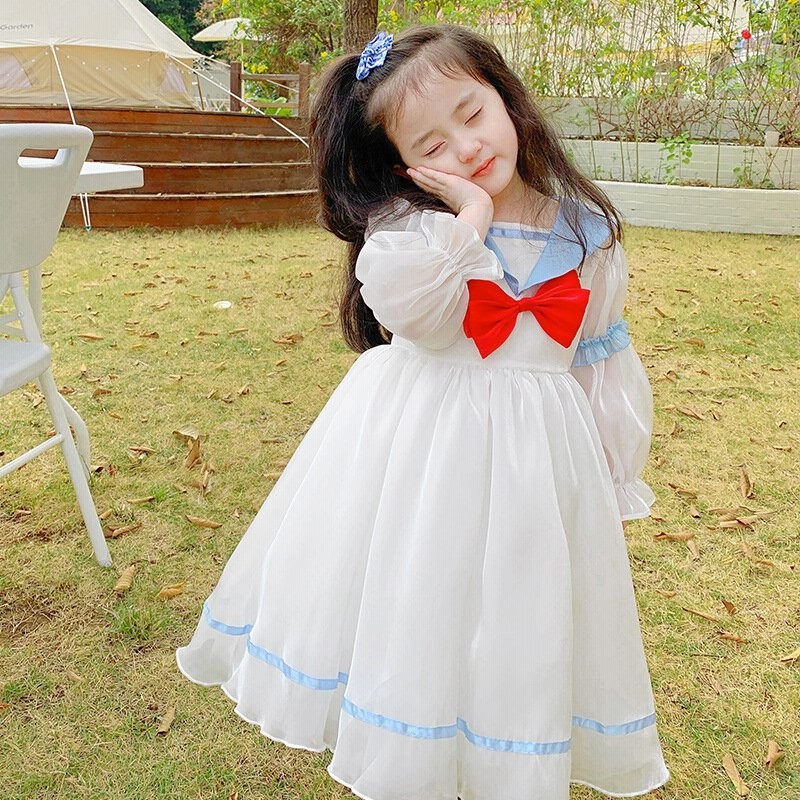 ワンピース キッズ 子供服 女の子 春夏長袖 レースワンピース 子供ドレス 子ども服 ベビー服 キッズワンピース 女児 お姫様 おしゃれ 可愛い カジュアル 新品 通販 Lineポイント最大0 5 Get Lineショッピング