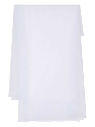Philosophy Di Lorenzo Serafini - rectangle-shape scarf - women - Polyamide - One Size - White