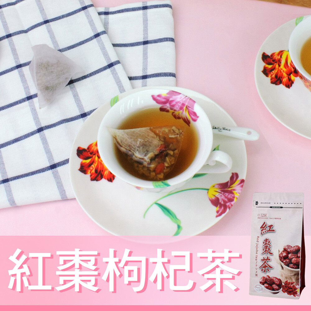 mr.teago紅棗枸杞茶/紅棗茶/養生茶-3角立體茶包(27包/袋)