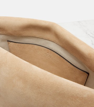 Gucci GG Large suede shoulder bag