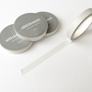 7mm 寬和紙膠帶 – 灰色