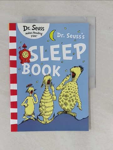【書寶二手書T1／少年童書_ZAQ】Dr. Seuss's Sleep Book_Seuss