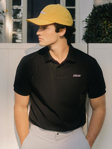 ATMS Track Men's Polo Shirt [Black]