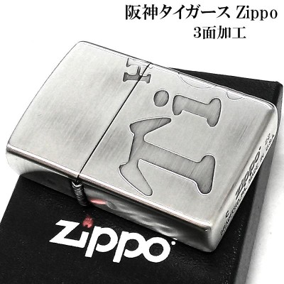 ZIPPO ライター 阪神タイガース モノグラム ロゴ ジッポ 野球 おしゃれ
