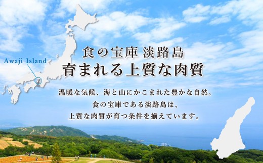 淡路牛あじわいセット（サーロインステーキ・ロースすき焼き用）合計 約1200g